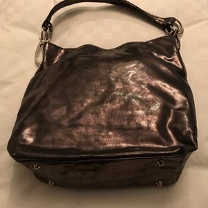 Braciano metallic tote